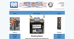 Desktop Screenshot of motustraffic.com